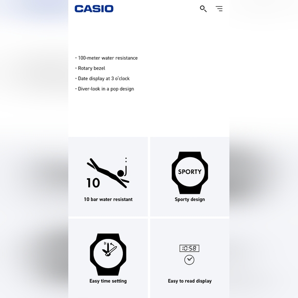 Water Resistant Cute Colorful Casio White Watch 🤍 - Picture 7 of 10